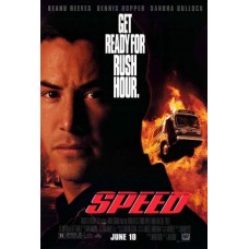 Speed Movie POSTER 27 x 40 Keanu Reeves, Sandra Bullock, A, LICENSED, USA, NEW   182594515117